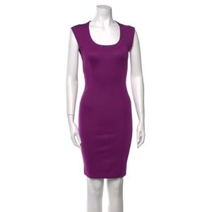 Moschino Cheap and Chic Magenta dress